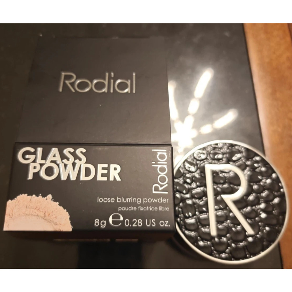 Rodial Glass Powder Loose Blurring Powder .28 Oz Weightless, Free Ship 8g